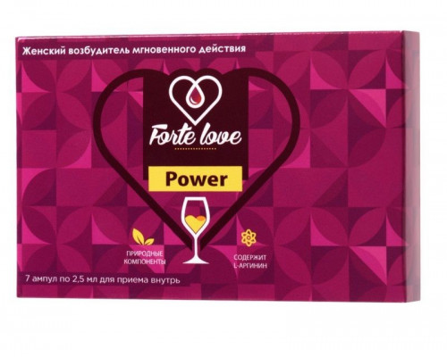 Forte Love Power - 7 Ампул (2,5 мл.)